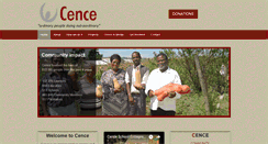 Desktop Screenshot of cence.co.za